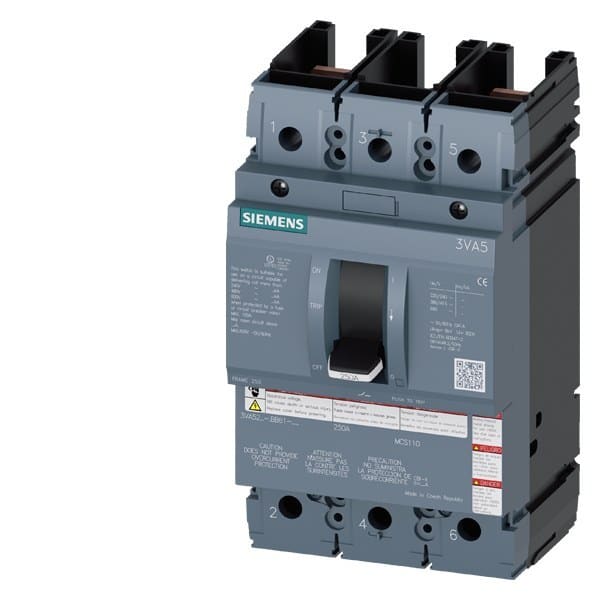 SIEMENS - Molded Case Switch, UL, Frame 250, 150 A, 2-polig, 65 kA, ohne Anschluss