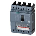 SIEMENS - Leistungsschalter, UL, Frame 250, 250 A, 4-polig, 100 kA, ETU3, LSI, ohne Ans...