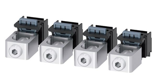 SIEMENS - Rundleiteranschlussklemme 4 St. Zubehör für: 3VA1 100/160