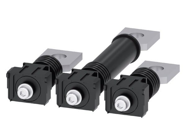 SIEMENS - Rückseitiger Flachanschluss 3 Stück Zubehör für: 3VA1 250