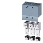 SIEMENS - Rundleiteranschlussklemme 2 Kabel mit Hilfsleiterspannungsabgriff 3 Stück