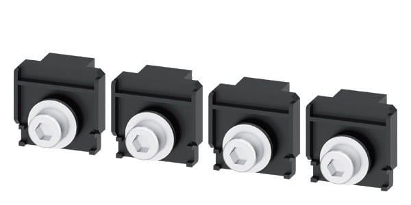 SIEMENS - Schraubenflachanschluss 4 Stück Zubehör für: 3VA1 400/630 3VA2 400/630