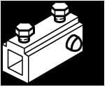 SIEMENS - Reduzierstück 8mm/6mm Ersatzteil für Türkupplungsdrehantrieb 8UC7