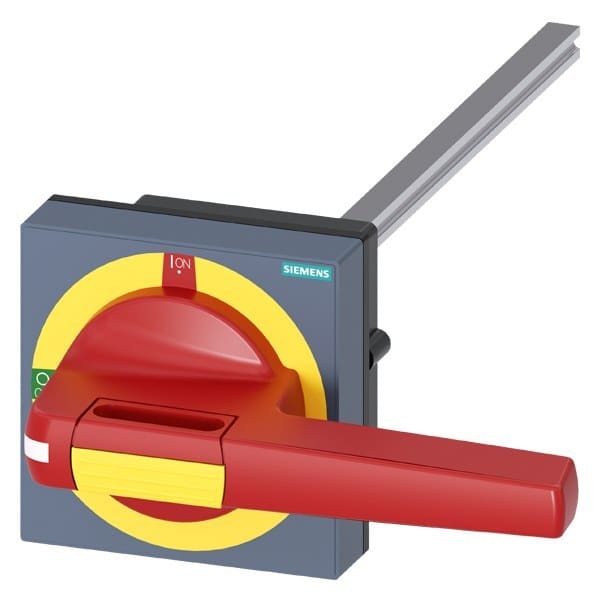SIEMENS - Türkupplungsdrehantrieb NOT-AUS, Toleranzausgleich, 100x100, Welle 10x10, 0-I