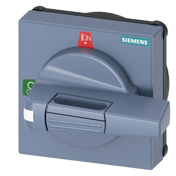 SIEMENS - Handhabe mit Sichtblende Standard Größe 75x 75, für Welle 8x 8, 0-I