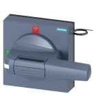 SIEMENS - Handhabe mit Sichtblende Standard mit Beleuchtung Größe 100x 100, für Welle 8x 8