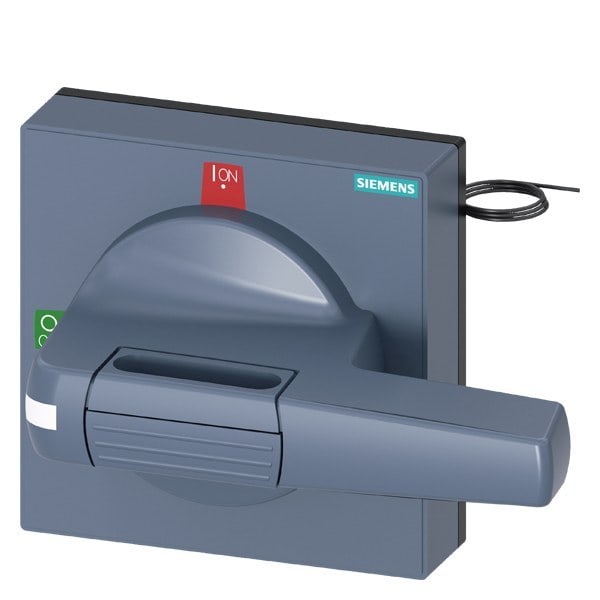 SIEMENS - Handhabe mit Sichtblende Standard mit Beleuchtung Größe 100x 100, für Welle 8x 8