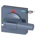 SIEMENS - Handhabe mit Sichtblende Standard mit Beleuchtung Größe 100x 100, für Welle 8x 8