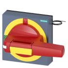 SIEMENS - Handhabe mit Sichtblende NOT-AUS mit Beleuchtung Größe 100x 100, für Welle 8x 8