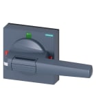 SIEMENS - Handhabe mit Sichtblende Standard Größe 100x 100, für Welle 10x 10, I-0-II