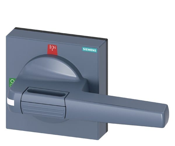 SIEMENS - Handhabe mit Sichtblende Standard Größe 100x 100, für Welle 10x 10, Test-0-I