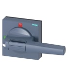 SIEMENS - Handhabe mit Sichtblende Standard Größe 100x 100, für Welle 10x 10, Test-0-I