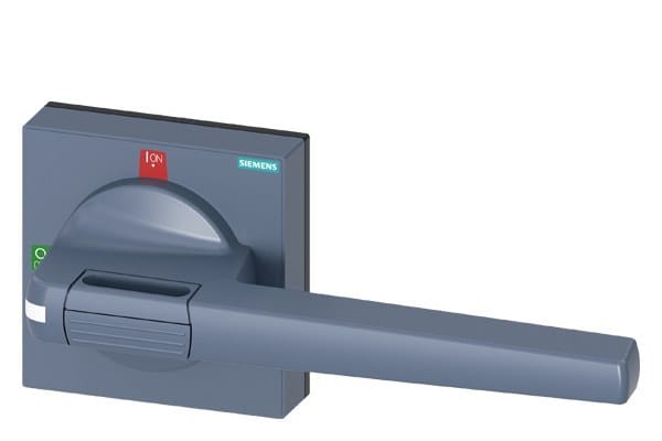 SIEMENS - Handhabe mit Sichtblende Standard Größe 100x 100, für Welle 12x 12, 0-I