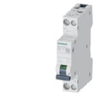 SIEMENS - Leitungsschutzschalter 230V 6KA, 1+N-POLIG/1TE, N LINKS C10