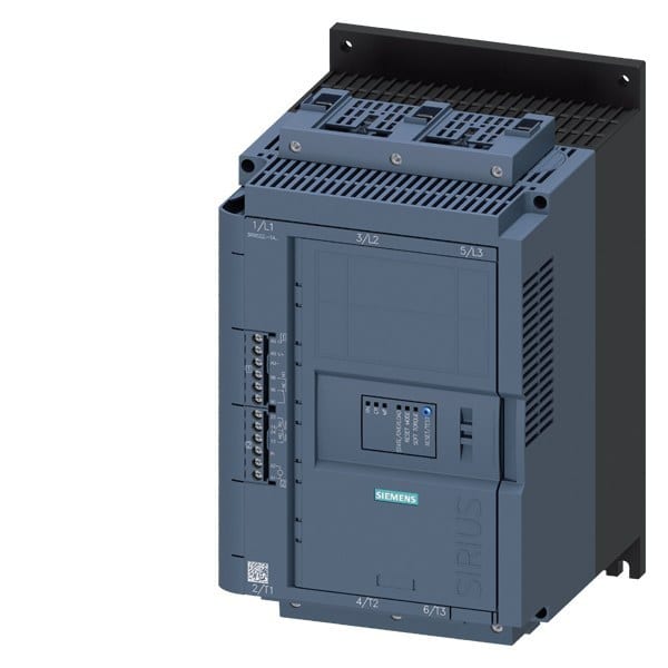 SIEMENS - SIRIUS Sanftstarter 200-480V 63A, AC 110-250V Schraubklemmen Analogausgang