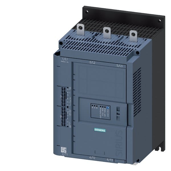 SIEMENS - SIRIUS Sanftstarter 200-600V 143A, AC/DC 24V Federzugklemmen Analogausgang