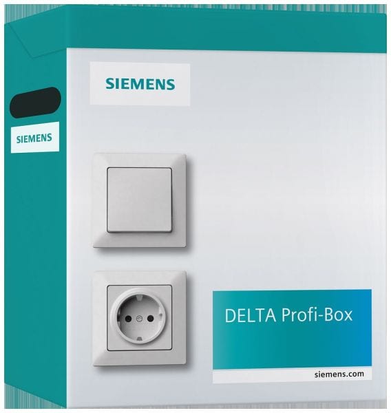 SIEMENS - DELTA fläche Aktionspaket IP44 Feuchtraum AP