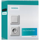 SIEMENS - DELTA fläche Aktionspaket IP44 Feuchtraum AP