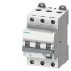 SIEMENS - FI/LS-Schalter, 6 kA, 3P Typ A, 30 mA, B-Char, In: 16A Un: 400V