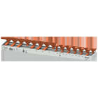 SIEMENS - Stiftsammelschiene 10mm2, 4-phasig, 1x (3PH+N) + 1x (3PH+N) + 6x (1PH+N), 253...