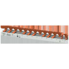 SIEMENS - Stiftsammelschiene 10mm2, 4-phasig, 1x (3PH+N) + 2x (3PH+N) + 45x (1PH+N), 10...