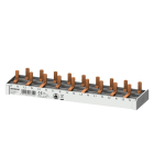 SIEMENS - Stiftsammelschiene 10mm2, 4-phasig, 9x (1PH+N), 166mm