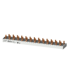 SIEMENS - Stiftsammelschiene 10mm2, 4-phasig, 14x (1PH+N), 253mm