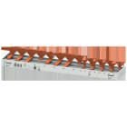 SIEMENS - Stiftsammelschiene 10mm2, 4-phasig, 1x (3PH+N) + 1x (3PH+N) + 4x (1PH+N), 217...