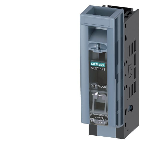 SIEMENS - SENTRON, Sicherungslasttrennschalter 3NP1, 1-polig, NH000, 160 A