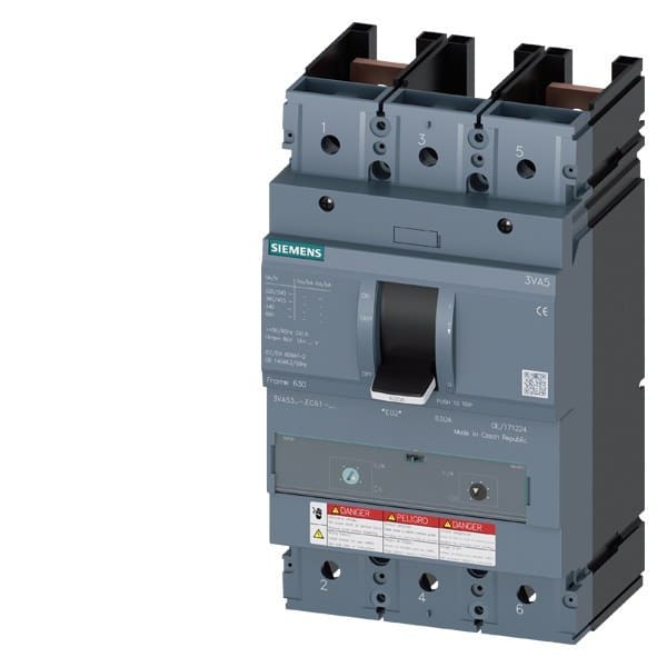 SIEMENS - Leistungsschalter, UL, Frame 400, 350 A, 2-polig, 35 kA, TM, FTAM, ohne Ansch...