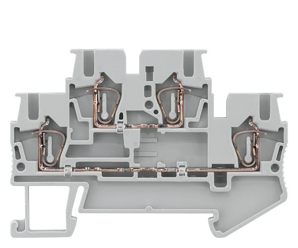SIEMENS - Doppelstockklemme Potential verbunden, mit Zugfederanschluss