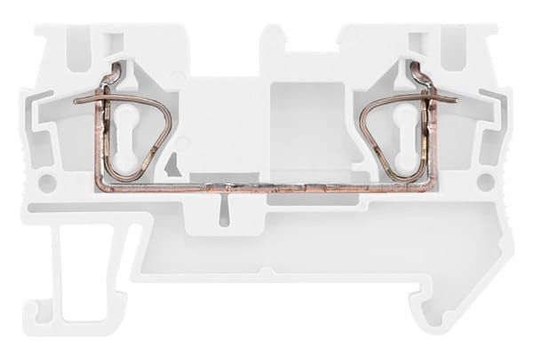 SIEMENS - Durchgangsklemme mit Zugfederanschluss, Querschnitt: 4mm2, Breite: 6,2mm