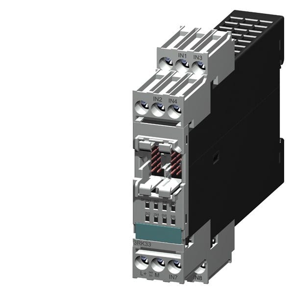 SIEMENS - Erweiterungsmodul 3RK33 für modulares Sicherheitssystem 3RK3 8 DI, DC24V