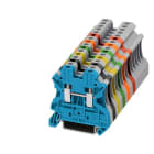SIEMENS - Reihenklemme, 2,5mm2 grün Schraubbefestigung 2 Anschlüsse grün