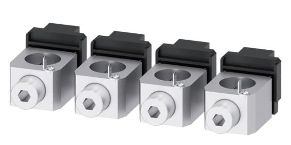SIEMENS - Rundleiteranschlussklemme Hilfsleiterspannungsabgriff 4 St. für 3VA5/6 400/600