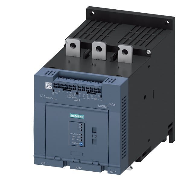 SIEMENS - SIRIUS Sanftstarter 200-600 V 470 A, AC 110-250 V Federzugklemmen Thermistore...