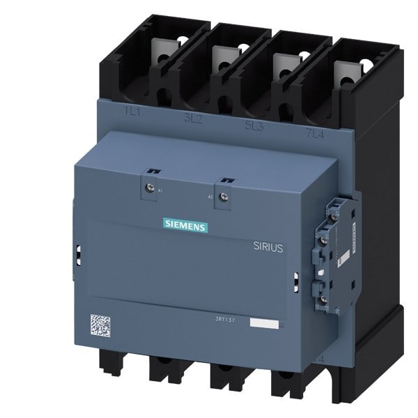 SIEMENS - Schütz, AC-1, 400 A/400 V/40 °C, S12, 4-polig, AC 24-60V, DC 20-60V, 2S+2Ö
