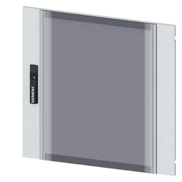 SIEMENS - ALPHA 630 Universal, Tür IP43, IP55, Klarsicht (Giugiaro-Design), RAL7035, H=...