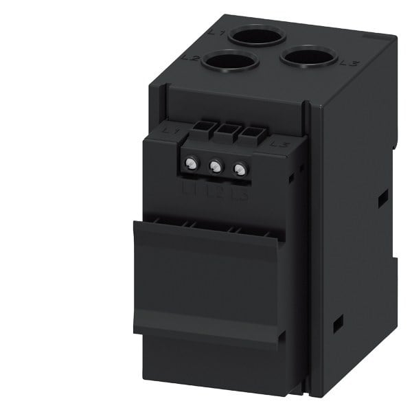 SIEMENS - Strom-/Spannungserfassungsmodul 10-115A, 690V, Baubreite 55mm, Durchsteckwandler