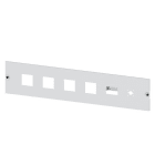 SIEMENS - ALPHA 630 Universal, Feldabdeckung für 4 Messgeräte 72x 72+1 Umschalt. H=200m...