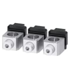 SIEMENS - Rundleiteranschlussklemme Cu Hilfsleiterspannungsabgriff 3 St. für 3VA5/6 400...