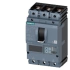 SIEMENS - Leistungsschalter, IEC, Frame 160, 100 A, 3-polig, 110 kA, ETU5, LSI, Schraub...