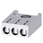 SIEMENS - Dreifachklemme 3x 2,5 - 16mm2, für Baugröße NH00 1-polig mit Flachanschluss