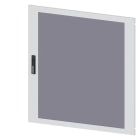 SIEMENS - ALPHA 630 Universal, Tür IP43, Klarsicht (einfache Ausführung), RAL7035, H=10...