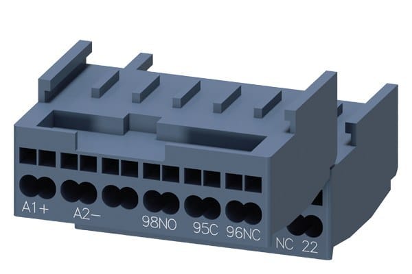 SIEMENS - Steuerstromkreisklemmen für 3RA61, Federzuganschluss, 2 Klemmen je Packung