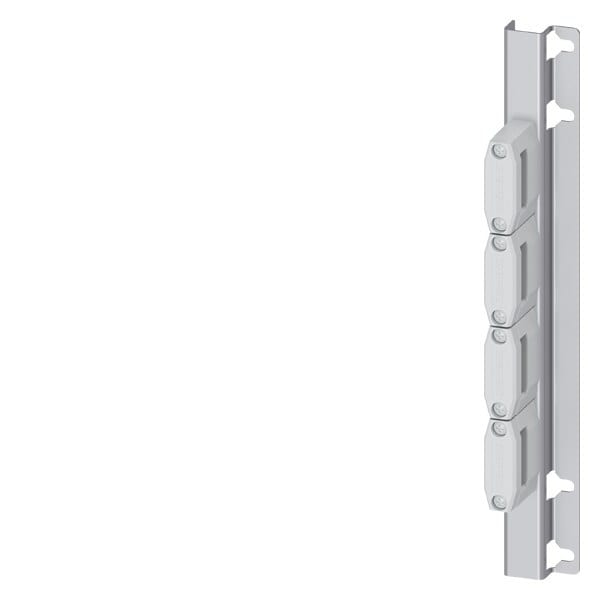 SIEMENS - Sammelschienenhalter 4-polig ALPHA NF Baubreite 300mm für Schienenstärke 30x ...