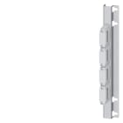 SIEMENS - Sammelschienenhalter 4-polig ALPHA NF Baubreite 300mm für Schienenstärke 30x ...