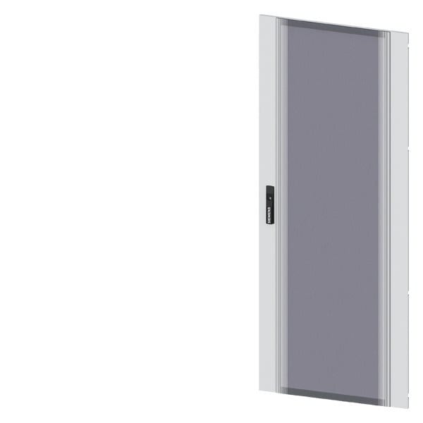 SIEMENS - ALPHA 630 Universal, Tür IP55, Klarsicht (Giugiaro-Design), RAL7035, H=1600, ...