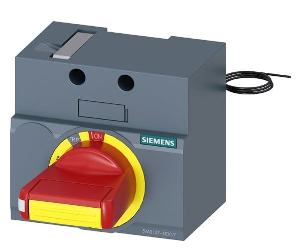 SIEMENS - Frontdrehantrieb Not-Aus IEC IP30/40 Beleuchtungs-Kit 24V DC für 3VA5 125