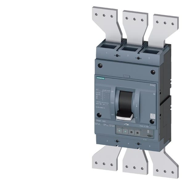 SIEMENS - Leistungsschalter, IEC, Frame 1250, 1250 A, 3-polig, 110 kA, ETU3, LIG